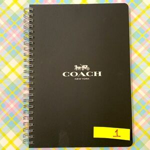 Coach Spiral Notebook Refill 6x8